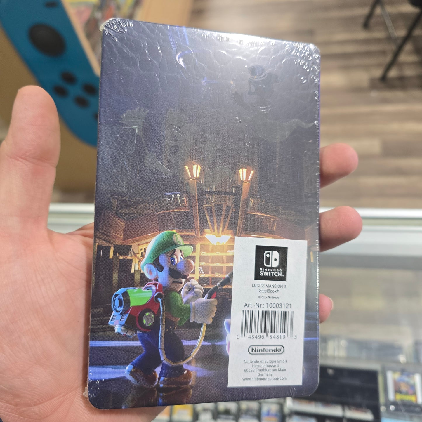 Luigi's Mansion 3 Steelbook Case (NO Game)