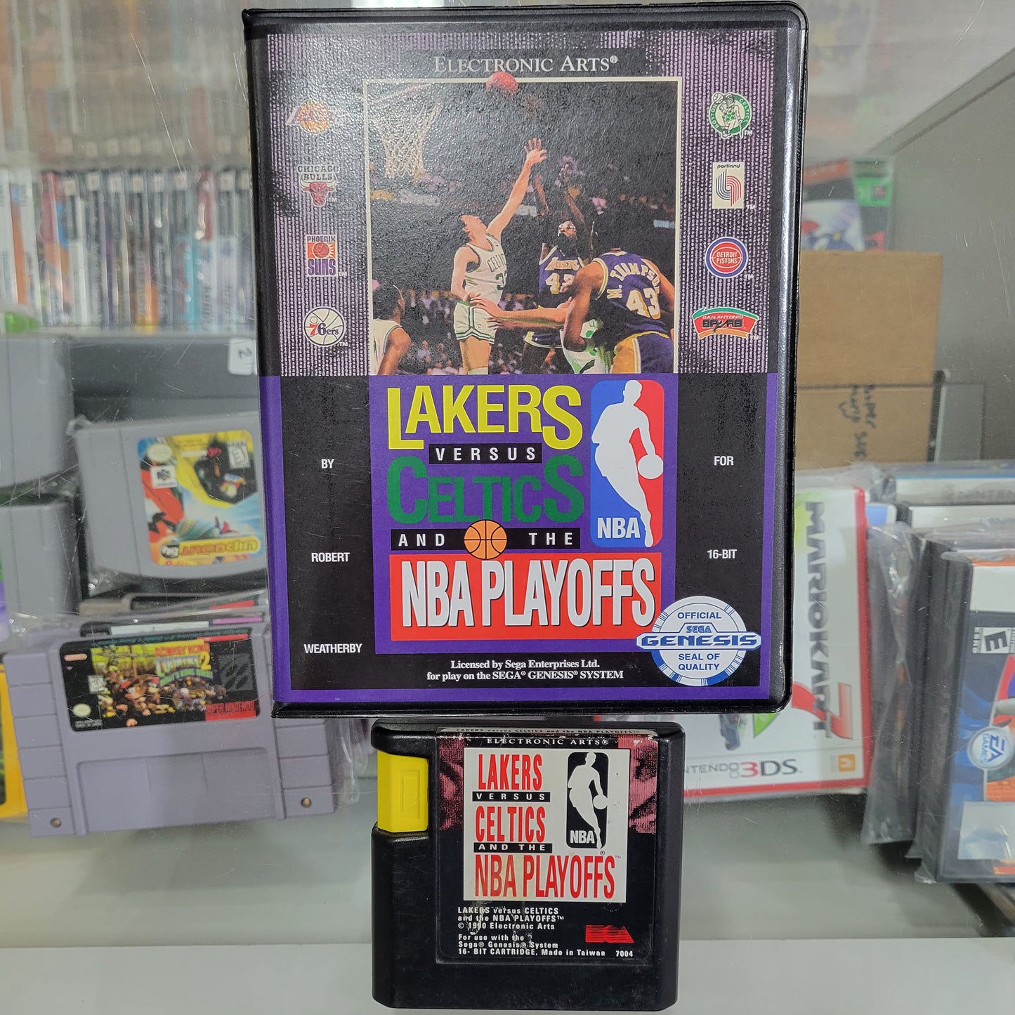 Lakers vs. Celtics and the NBA Playoffs Sega Genesis