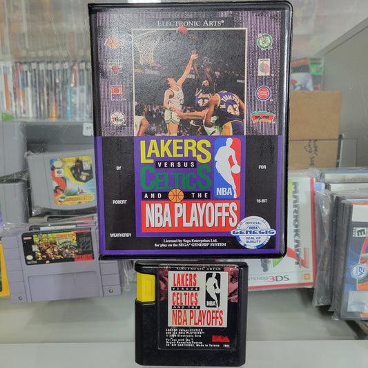 Lakers vs. Celtics and the NBA Playoffs Sega Genesis