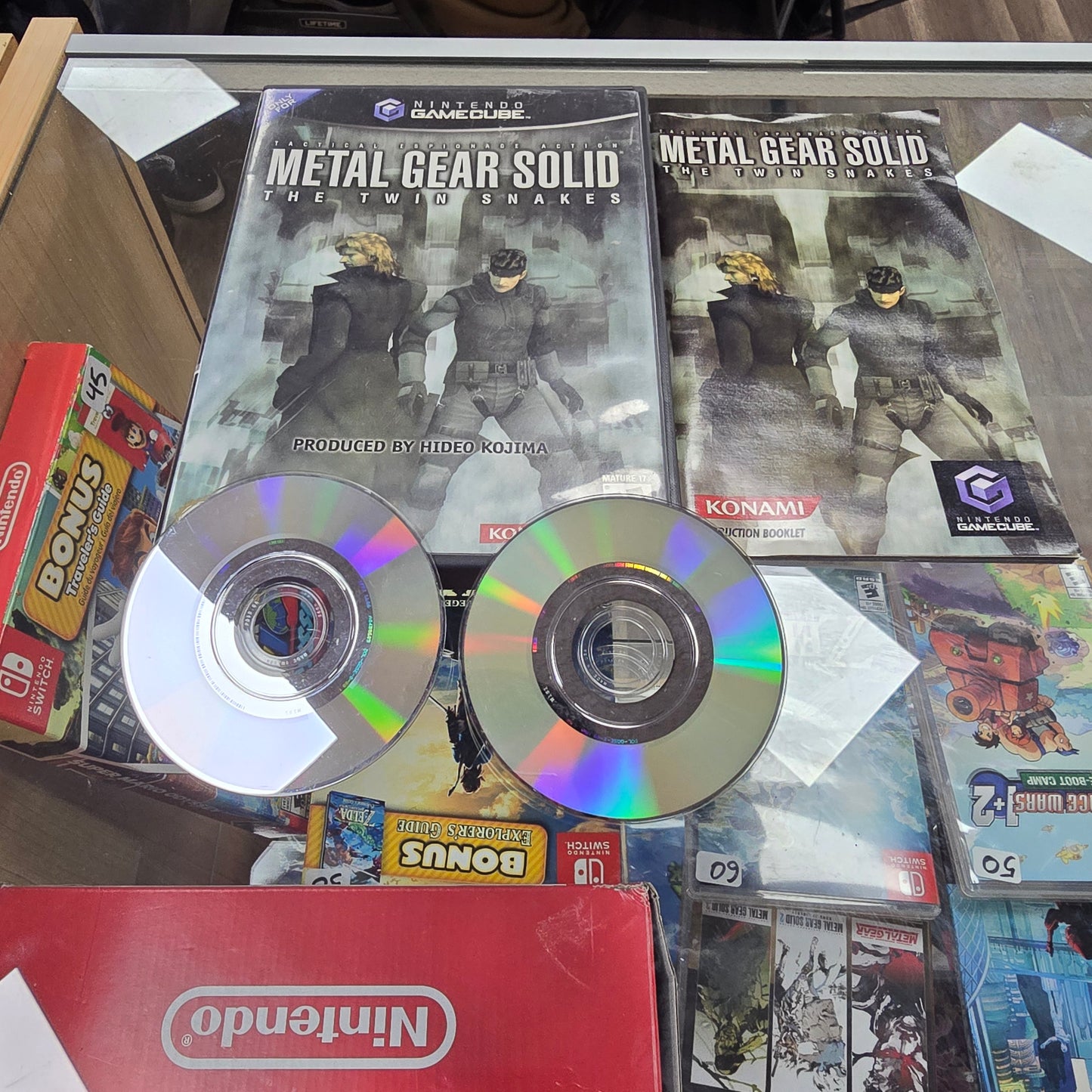 Metal Gear Solid Twin Snakes Nintendo GameCube