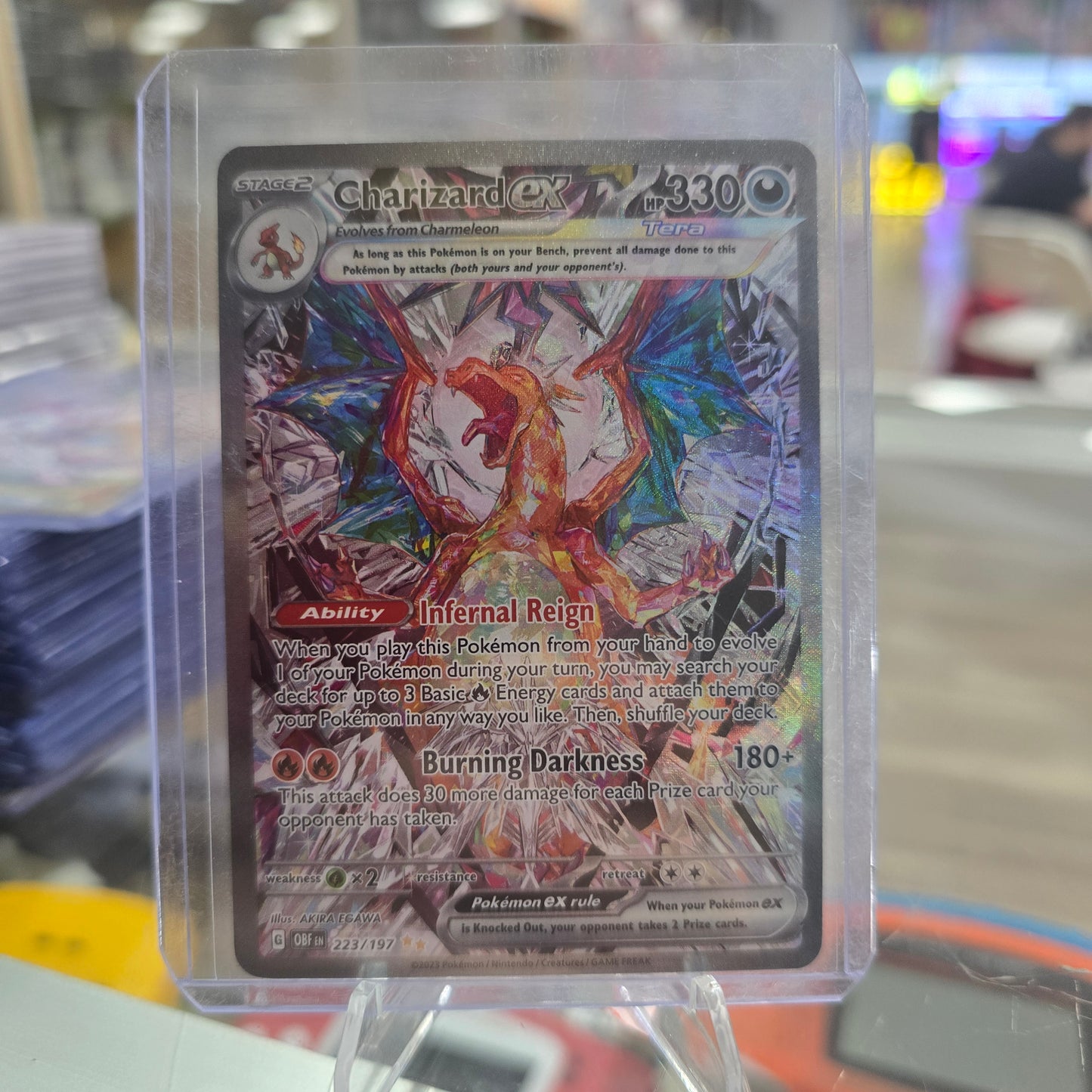Charizard ex - 223/197 - SV03: Obsidian Flames (NM)