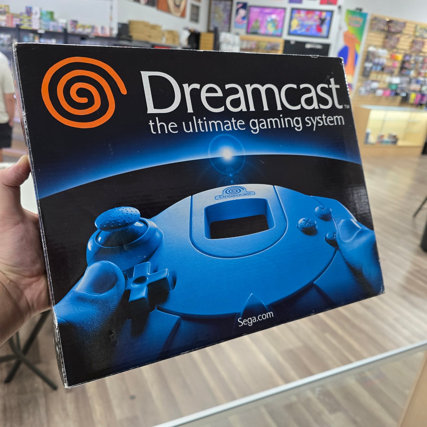 Sega Dreamcast System CIB With Manual and Inserts (Very Clean Box)