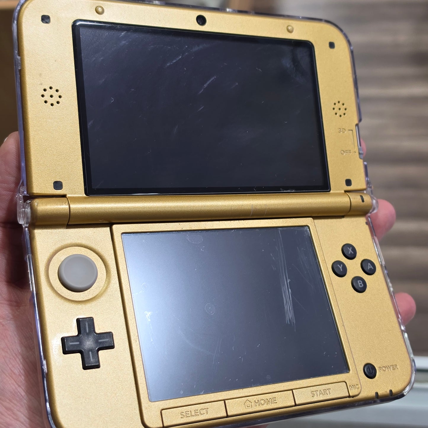 Nintendo 3DS XL Zelda Edition Handheld System with Charger (RESHELL)
