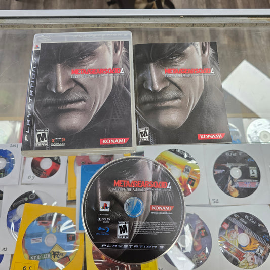 Metal Gear Solid 4 Guns of the Patriots Playstation 3