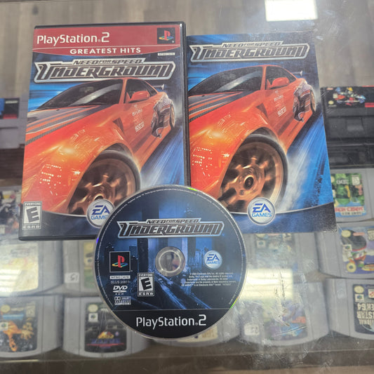 Need for Speed Underground Playstation 2