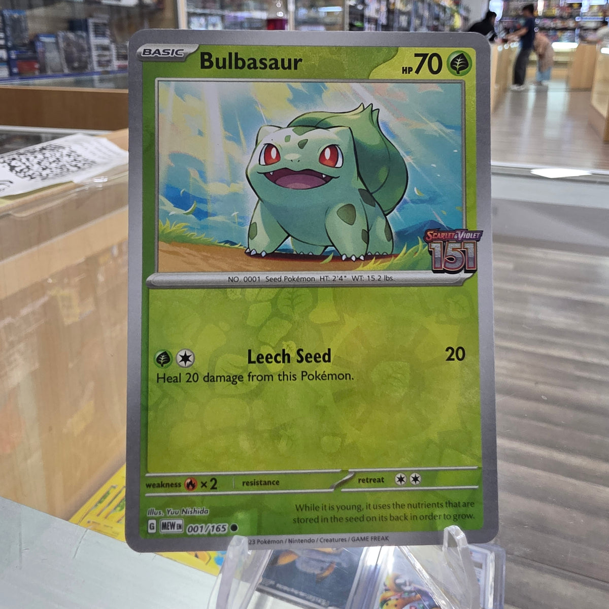 (NM) Bulbasaur - 001/165 (Best Buy Exclusive)