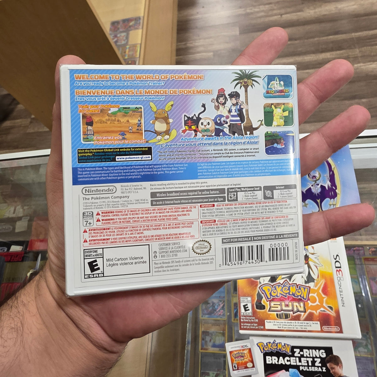 Pokemon Sun & Pokemon Moon Dual Pack [Steelbook Edition] (Pokemon Moon UNOPENED)