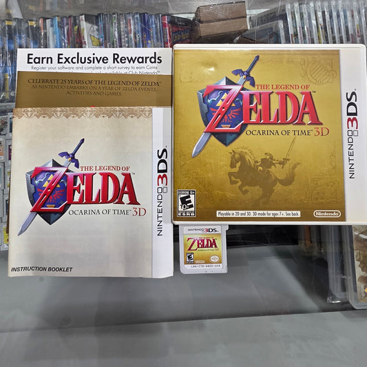 The Legend of Zelda Ocarina of Time Nintendo 3DS