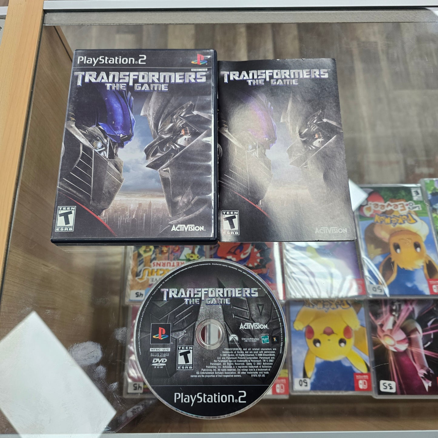 Transformers: The Game Playstation 2