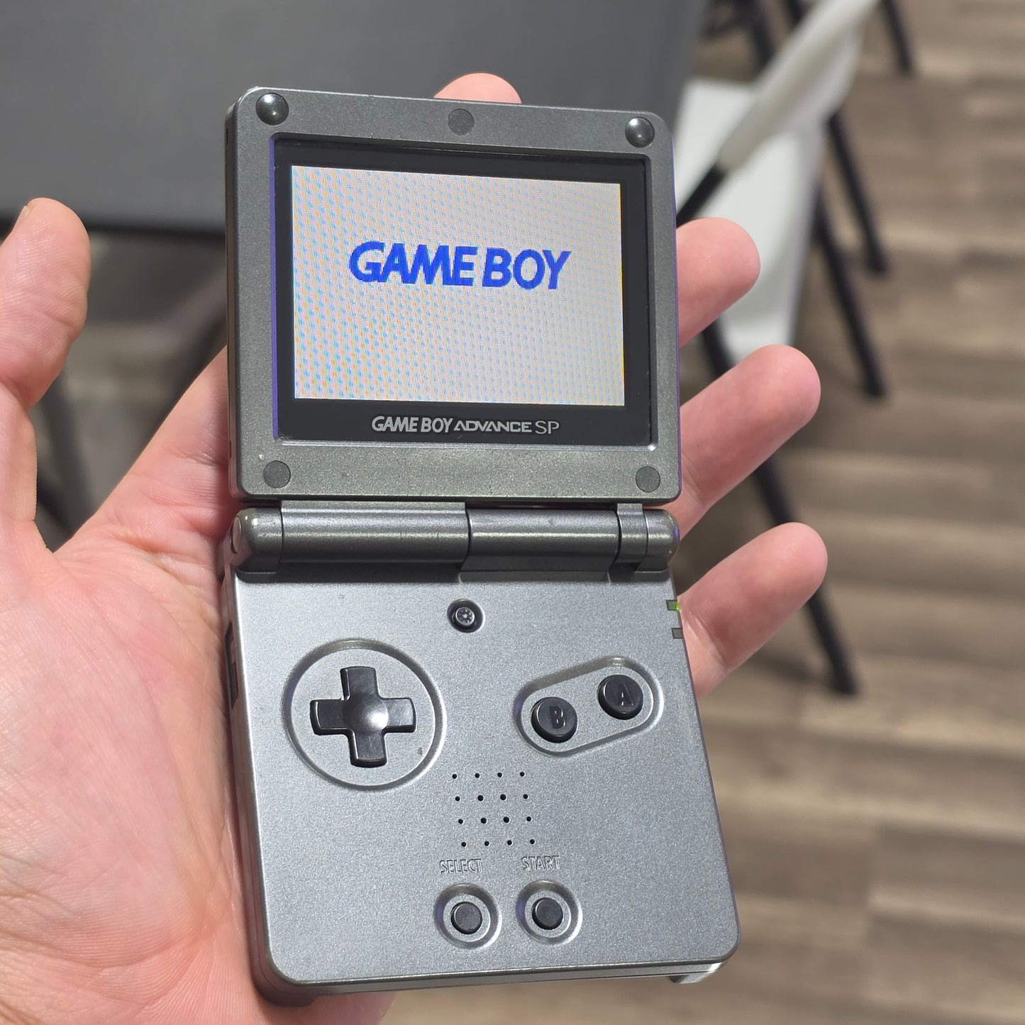 Black Nintendo Gameboy Advance SP Handheld System with Charger 101 Model