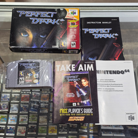 Perfect Dark CIB Nintendo 64