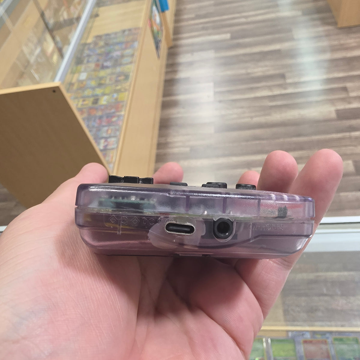 Custom Nintendo GameBoy Color Handheld System with Brighter Screen Plus USB-C Charging