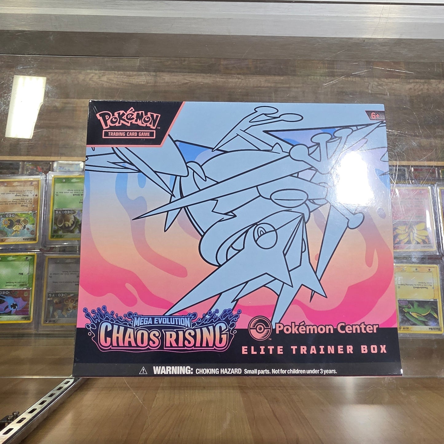 Chaos Rising Elite Trainer Box  (POKÉMON CENTER) - Pokemon Cards