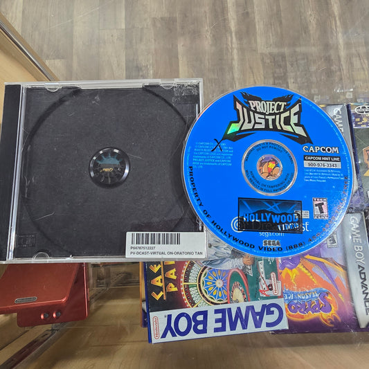 Project Justice (DISC ONLY) Sega Dreamcast