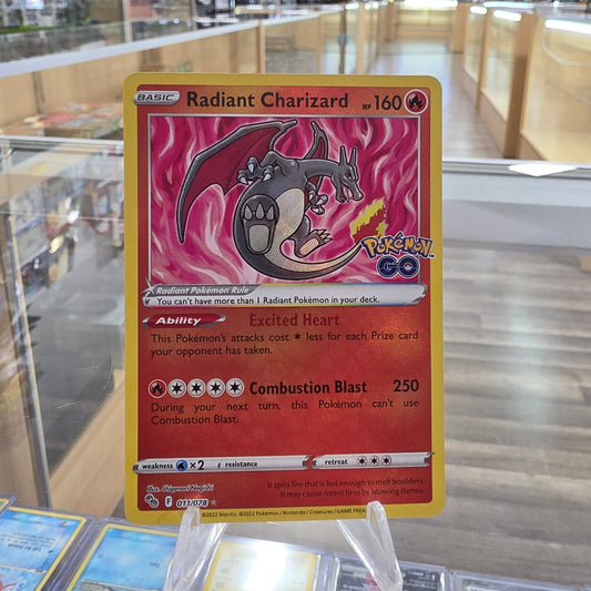 (NM) Radiant Charizard - Pokemon GO