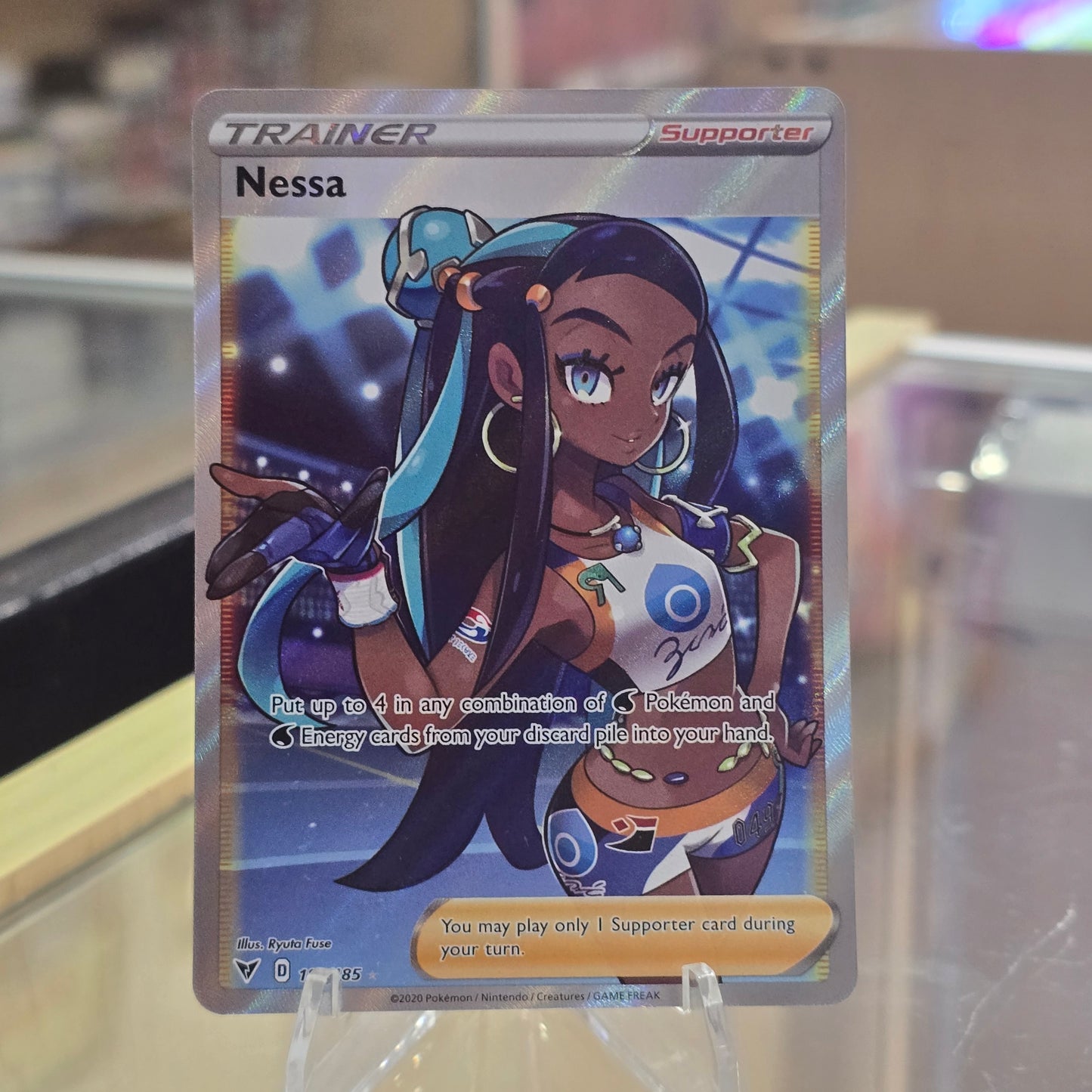 Nessa (Full Art) - SWSH04: Vivid Voltage (NM)