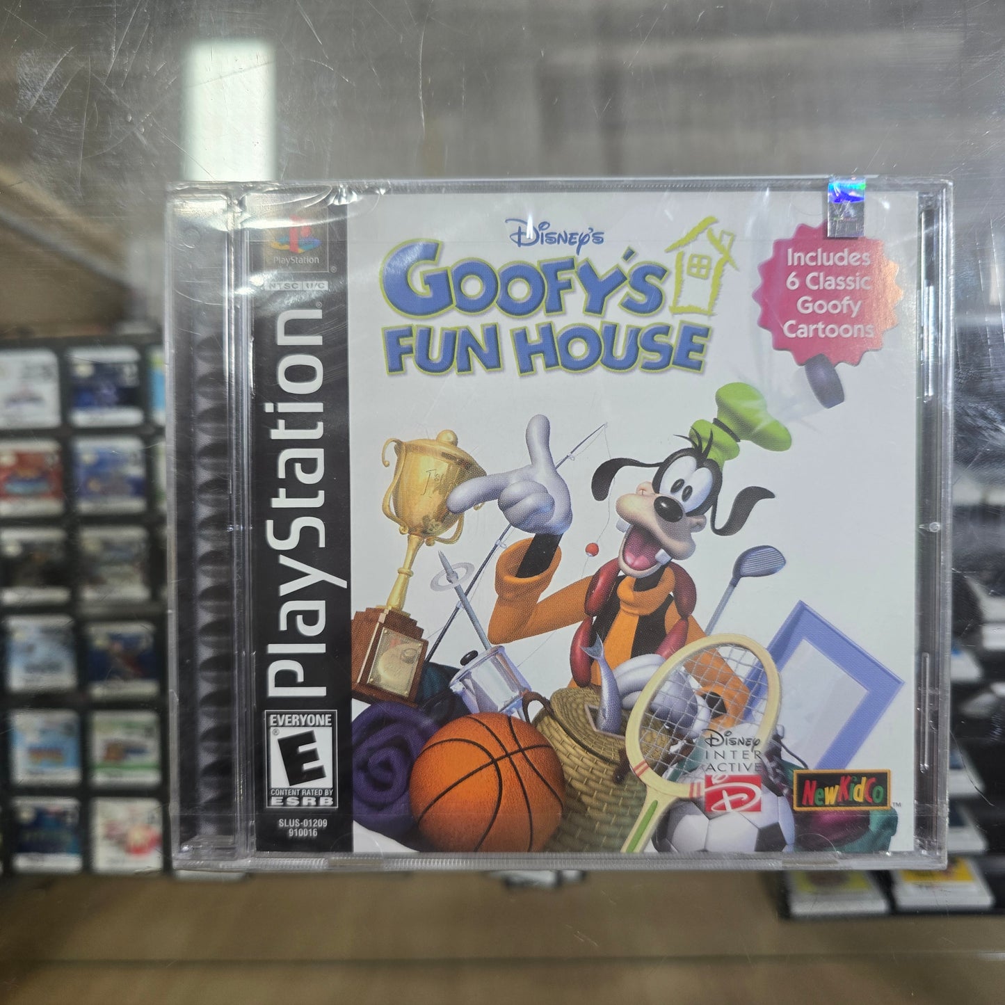Disney's Goofy's Fun House Playstation 1 (SEALED)