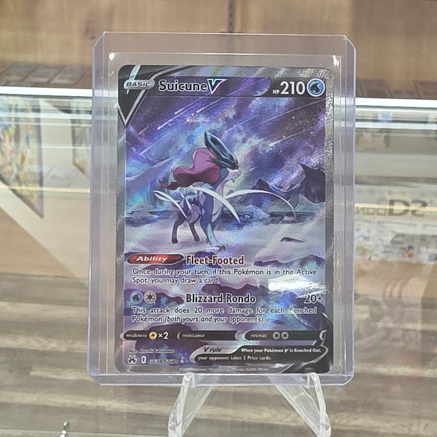 (NM) Suicune V - SWSH: Crown Zenith: Galarian Gallery