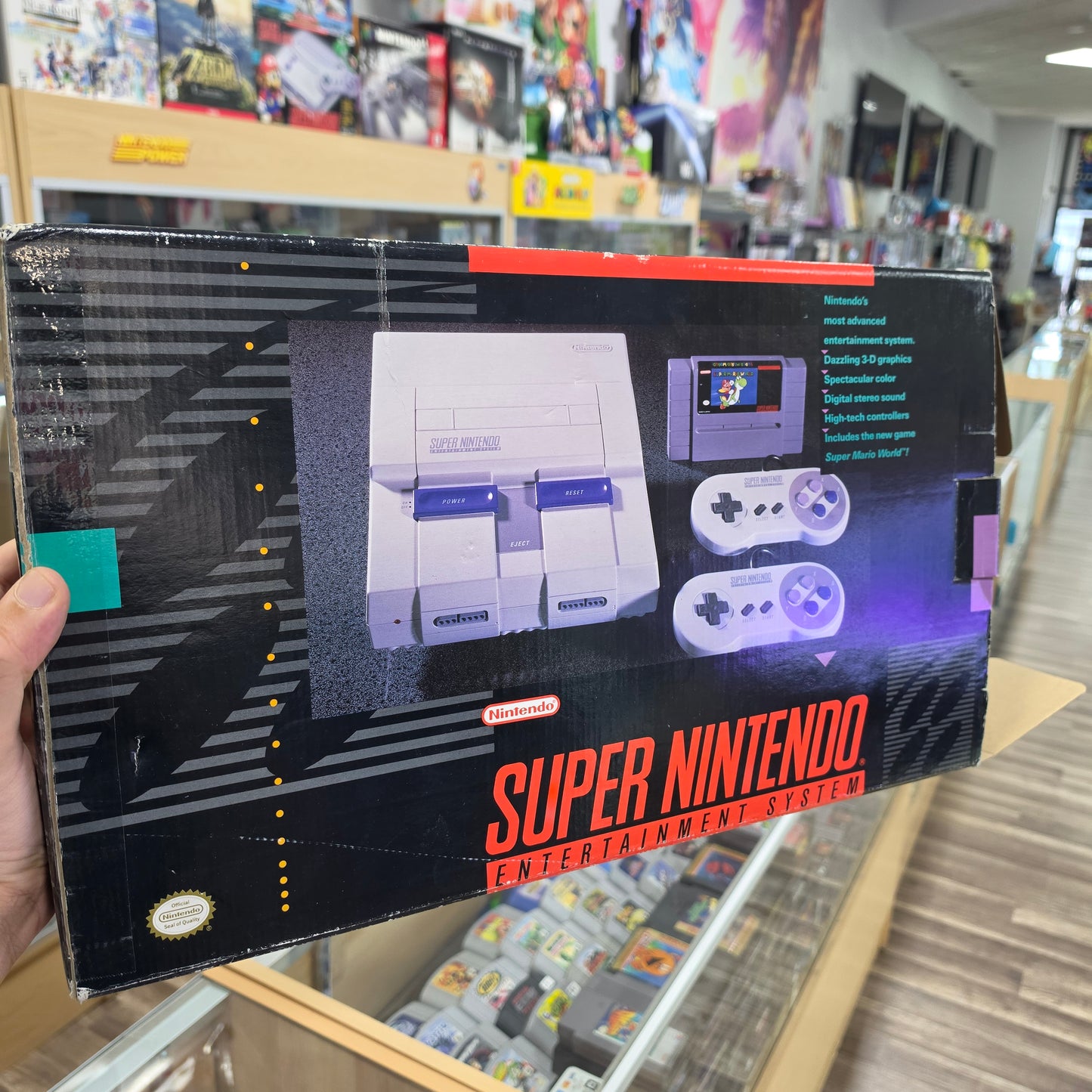 Super Nintendo SNES Super Set CIB