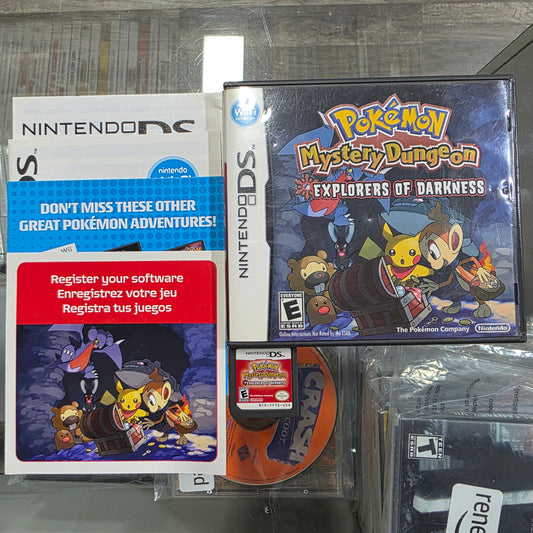 Pokémon Mystery Dungeon Explorers Of Darkness Nintendo DS