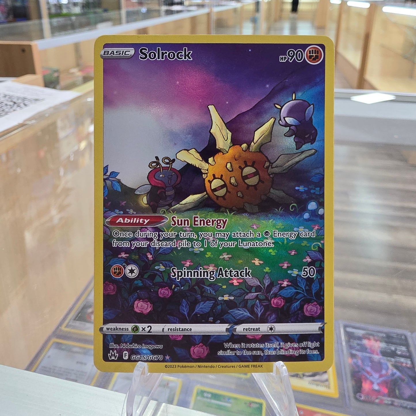 Solrock - SWSH: Crown Zenith: Galarian Gallery (NM)