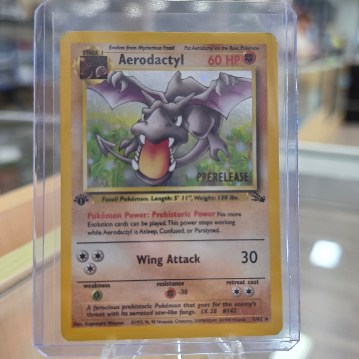 Aerodactyl (Prerelease) - WoTC Promo (MP)