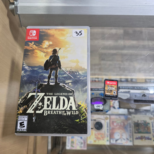 Zelda Breath of the Wild Nintendo Switch