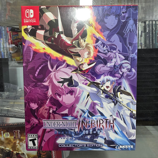New Sealed Under Night In Birth Exe Late cl-r Collectirs Edition Nintendo Switch