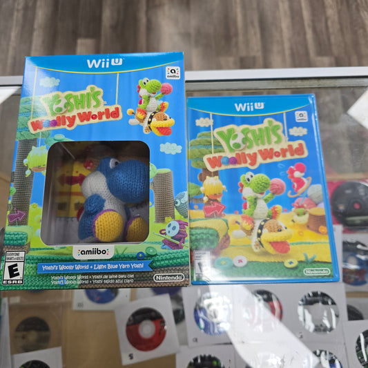 Yoshi's Woolly World [Blue Yarn Yoshi Bundle] Nintendo Wii U