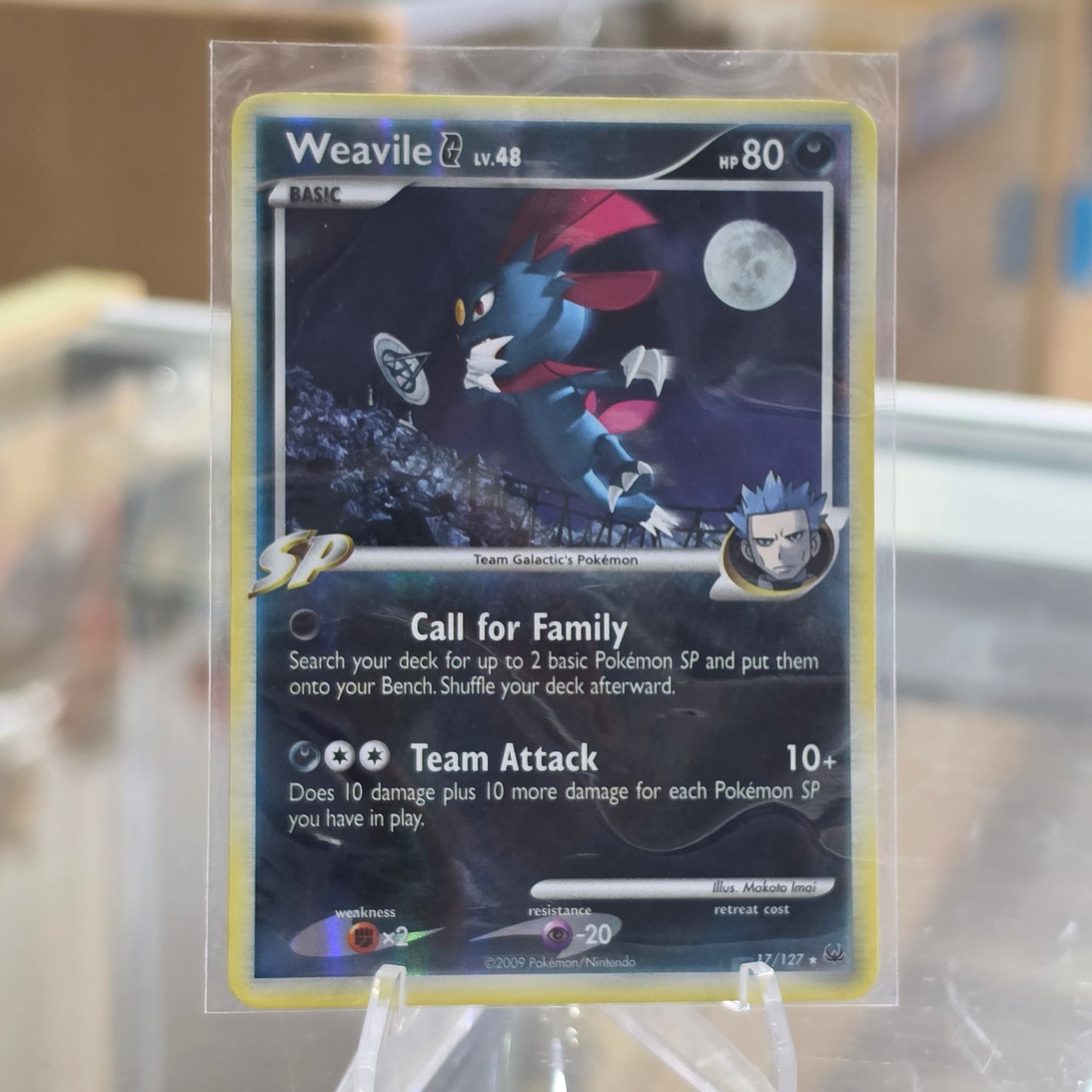 Weavile G - Platinum (NM)