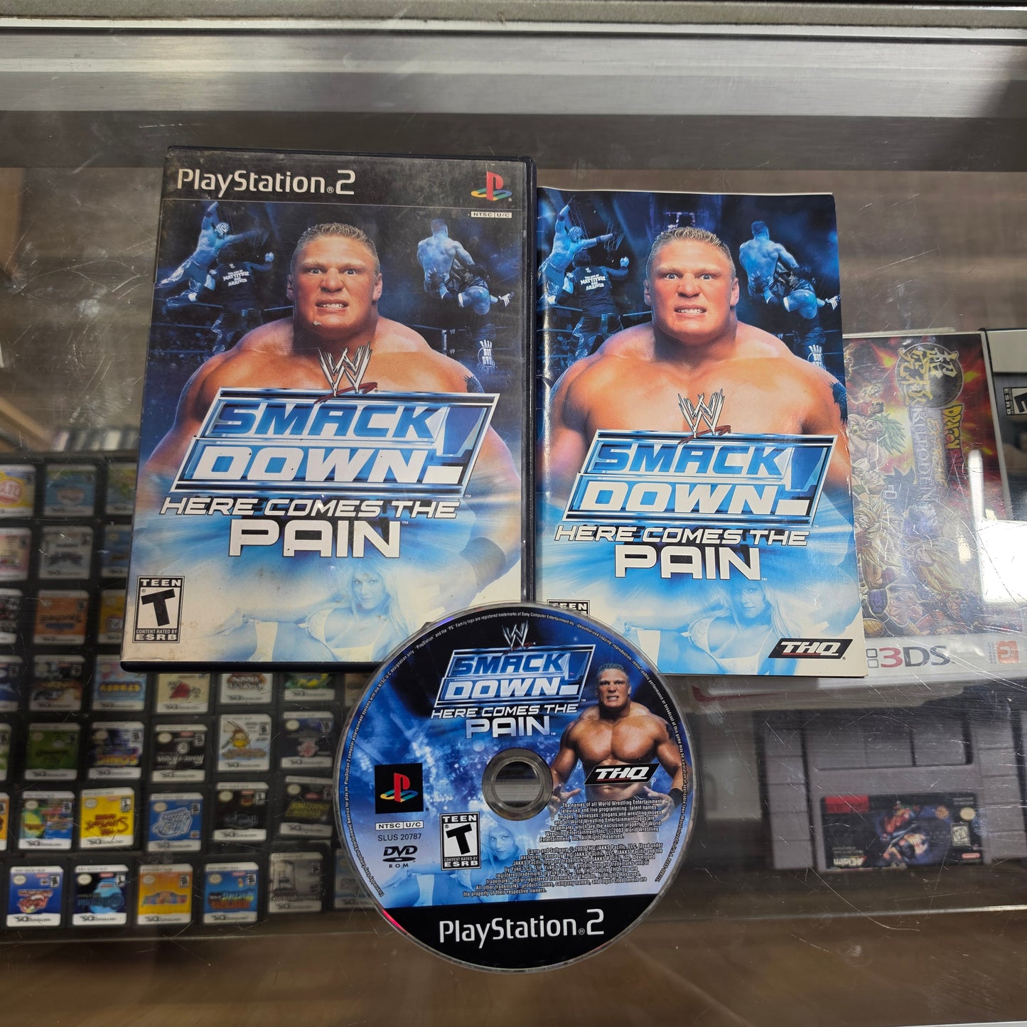 WWE Smackdown Here Comes the Pain Playstation 2
