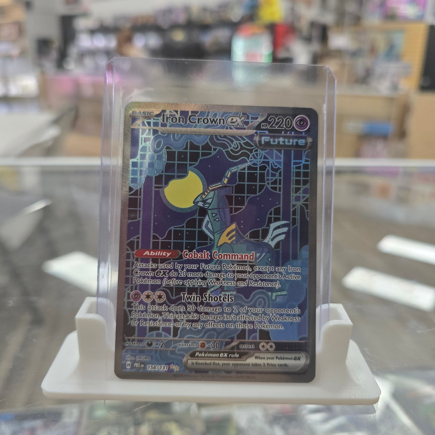 Iron Crown ex - SV: Prismatic Evolutions (PRE) (NEAR MINT)