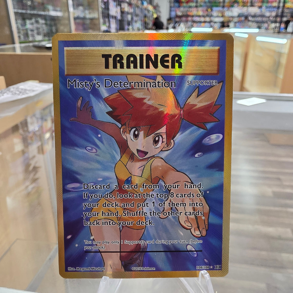 (NM) Misty's Determination (Full Art) - XY - Evolutions