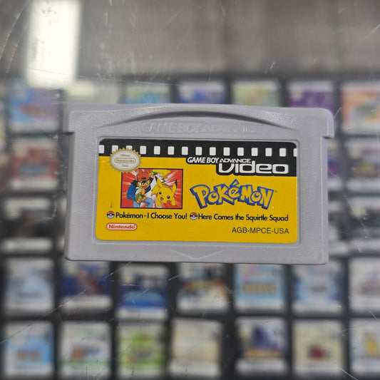 GBA Video Pokemon I Choose You and Here Comes the Squirtle Squad Nintendo Gameboy Advance