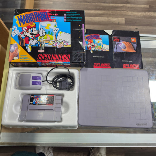 Mario Paint [Mouse Bundle] Super Nintendo