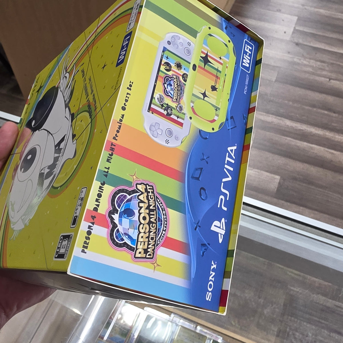 Persona 4 Dancing All Night Premium Crazy JP Playstation Vita 2000 Model with Box Protector (7217)
