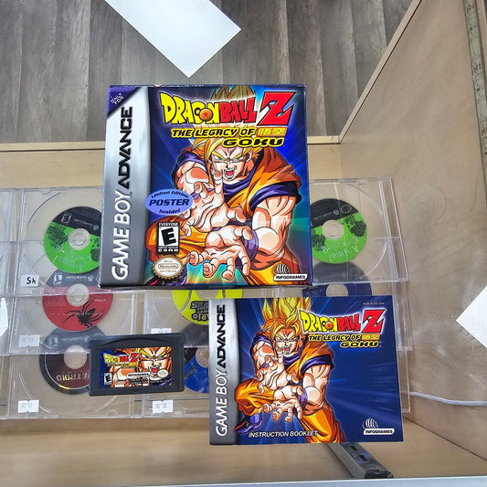 DragonBall Z The Legacy of Goku (Has Box Protector) Nintendo Gameboy Advance