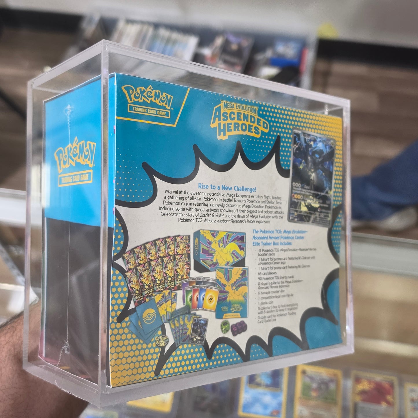 Ascended Heroes Pokemon Center Elite Trainer Box (Exclusive) (UNOPENED) with Acrylic Case