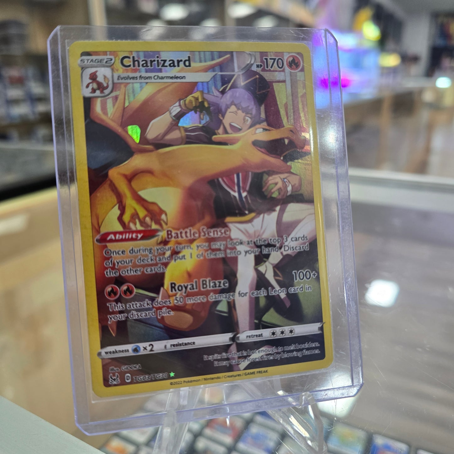 Charizard - SWSH11: Lost Origin Trainer Gallery (NM)