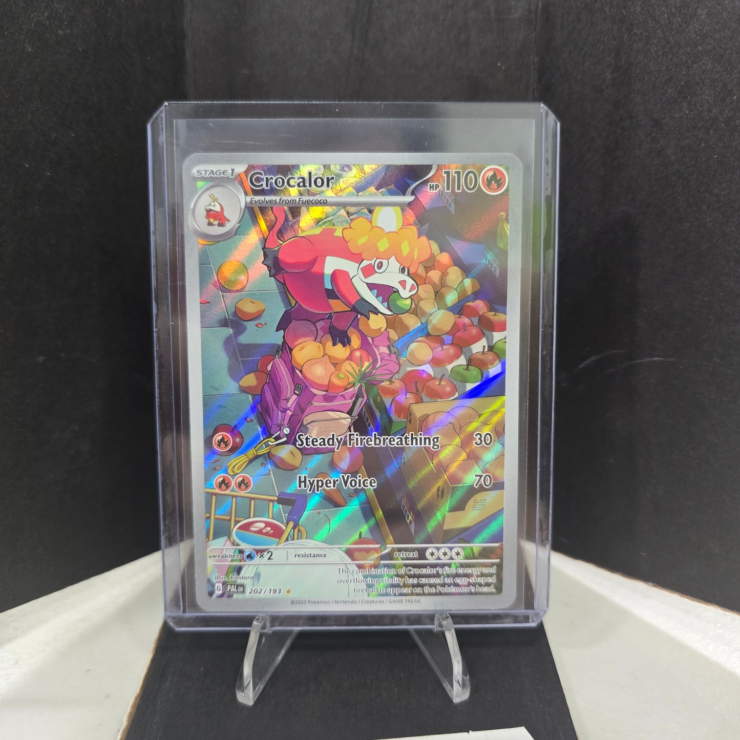 Crocalor - 202/193 - SV02: Paldea Evolved NM
