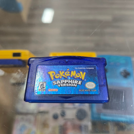 Pokémon Sapphire (Authentic) (Dry Battery) Nintendo Gameboy Advance