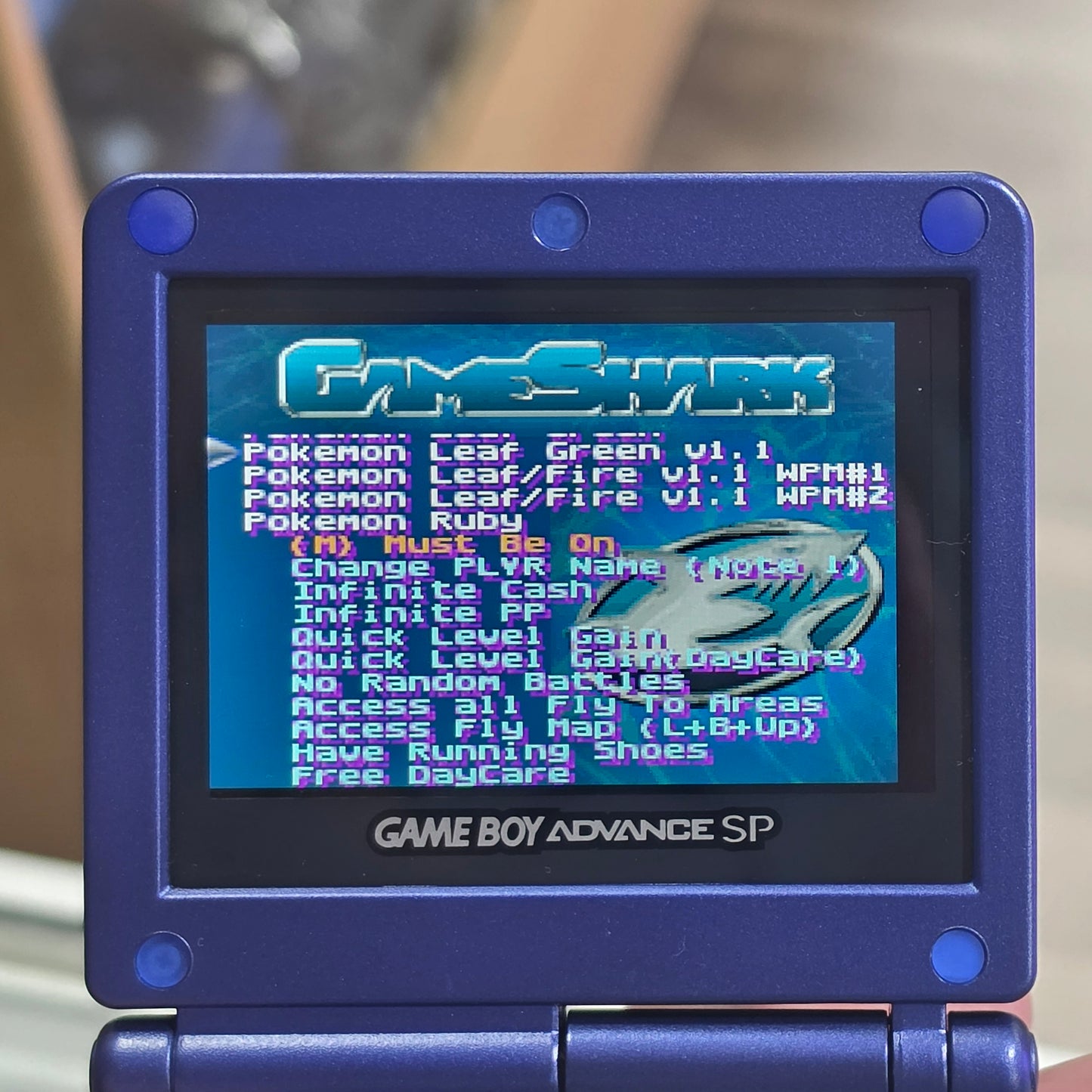 GameShark for Game Boy Advance & GBA SP