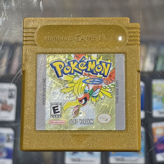 Pokémon Gold (New Battery) (Saves) (Authentic) Nintendo Gameboy Color