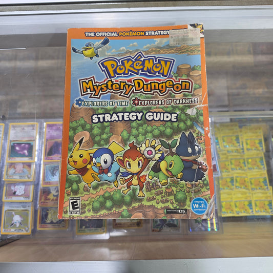 Nintendo Pokemon Mystery Dungeon Explorers of Time & Darkness Strategy Guide + POSTERS