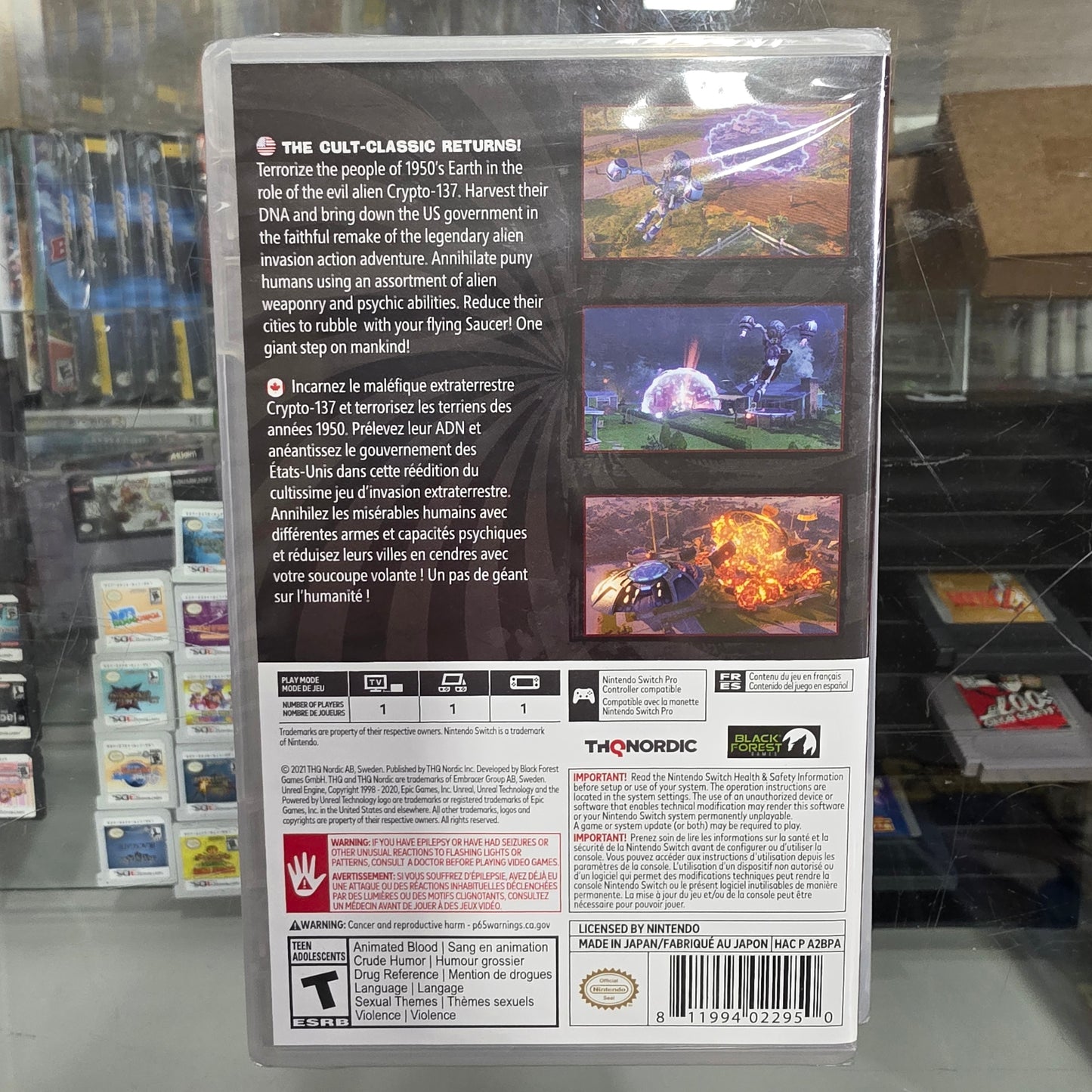 Destroy All Humans! - Nintendo Switch New