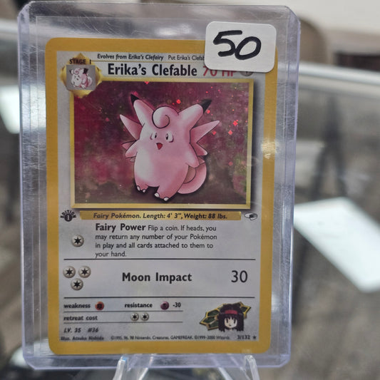 Erika's Clefable - Gym Heroes (1st) (LP)