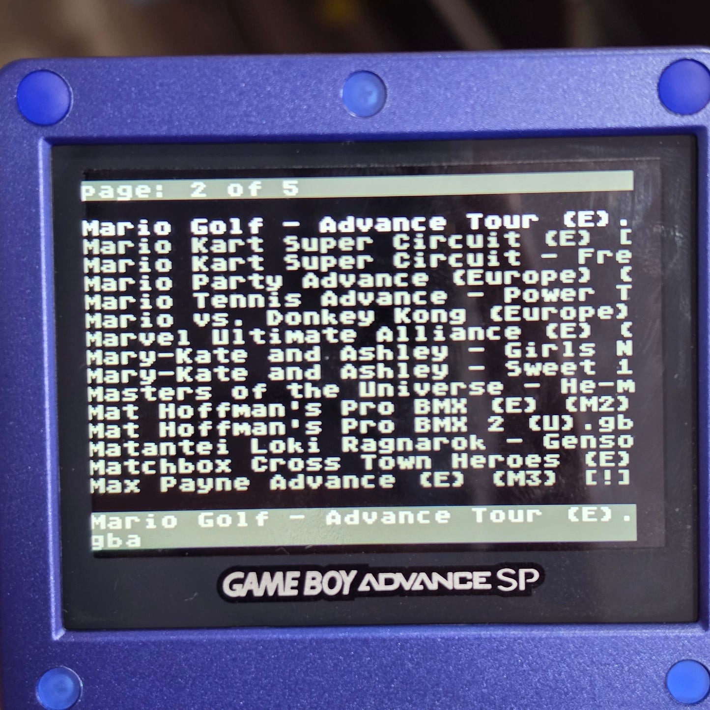EverDrive GBA X5 Nintendo Gameboy Advance