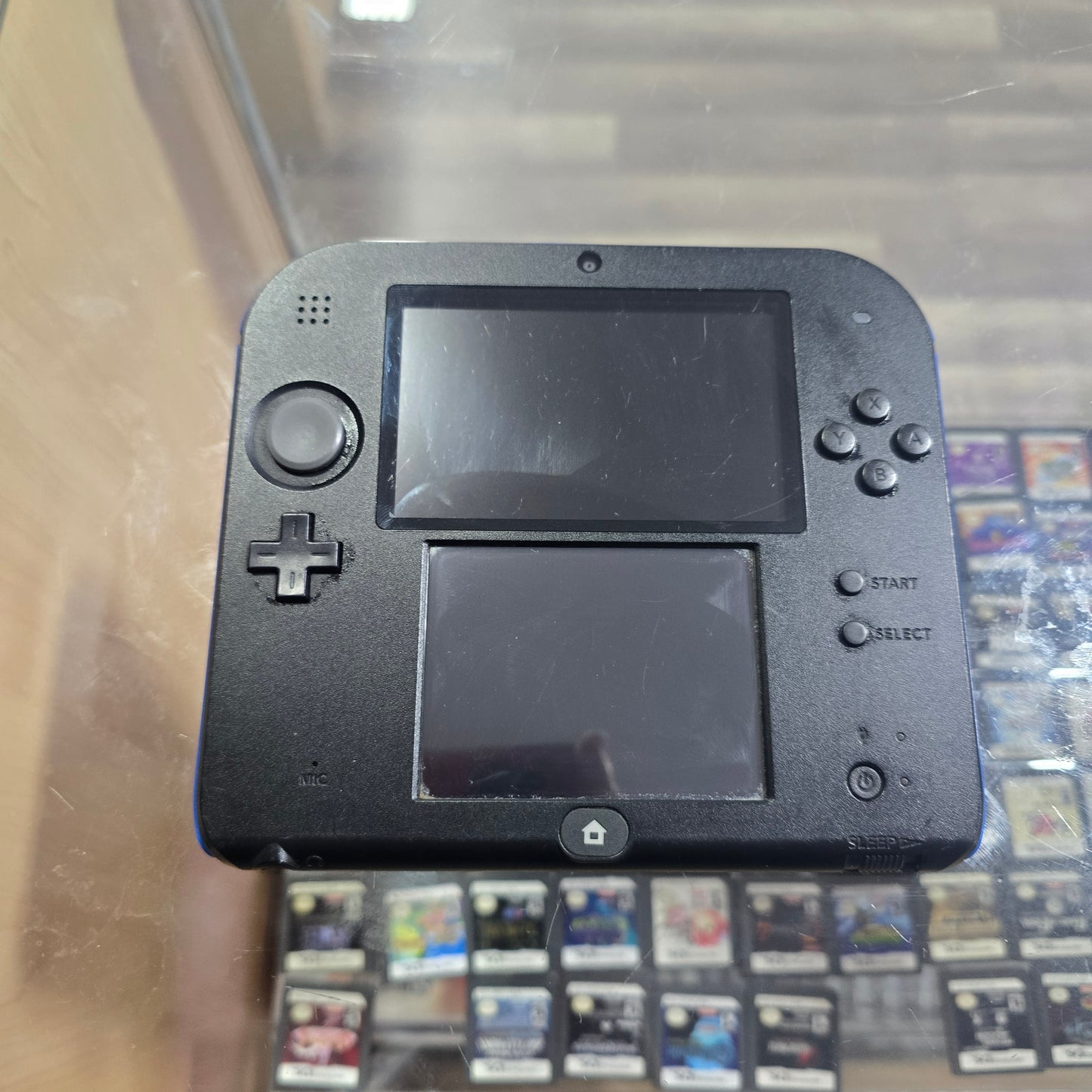 Nintendo 2DS Electric Blue Handheld System with Charger Nintendo 3DS