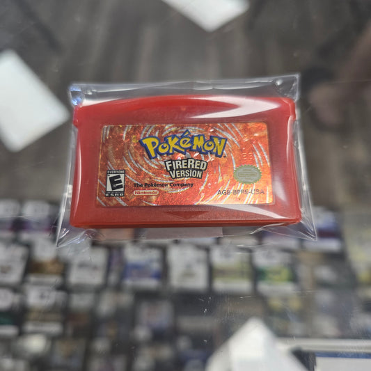 Pokémon FireRed Authentic (Great Label) Nintendo Gameboy Advance