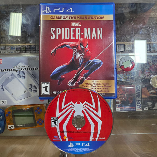 Marvel Spiderman [Game of the Year] Playstation 4